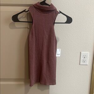Free People Sleeveless Top in Burgundy